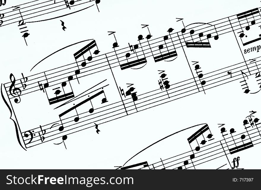 Sheetmusic Background