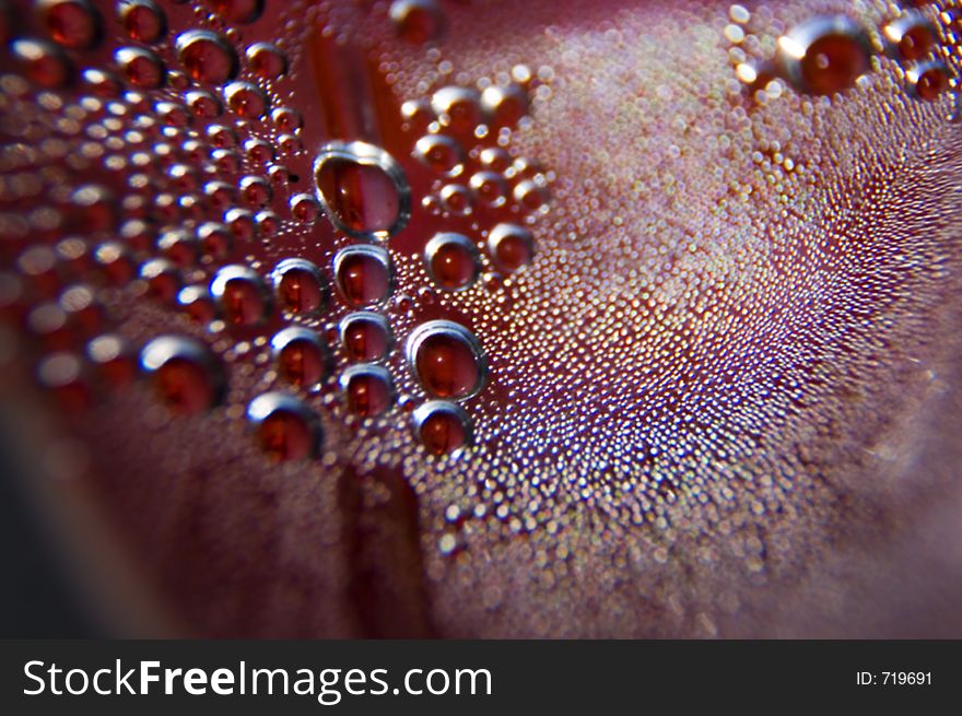 Abstract background blurred macro - water drops