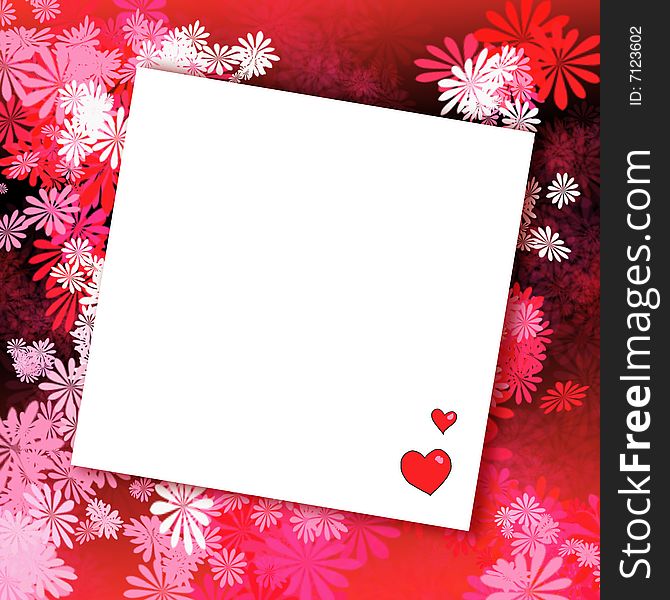 For romantic love messages. This illustration is useful also for scrapbook. For romantic love messages. This illustration is useful also for scrapbook.