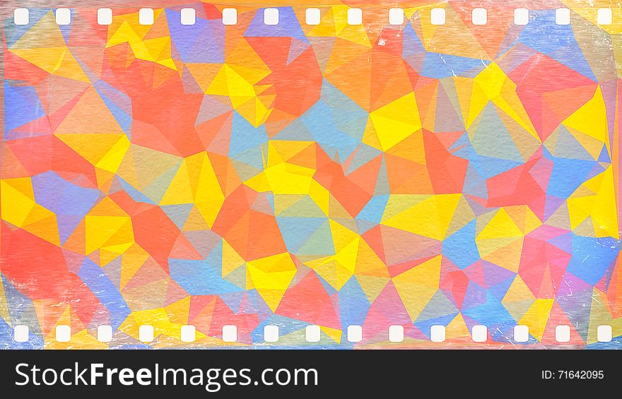 Colorful artistic mosaic cubes background