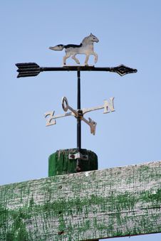 Weather Vane Royalty Free Stock Photography Weather Vane Royalty Free Stock Photography