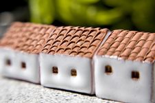 Cottages Royalty Free Stock Photography