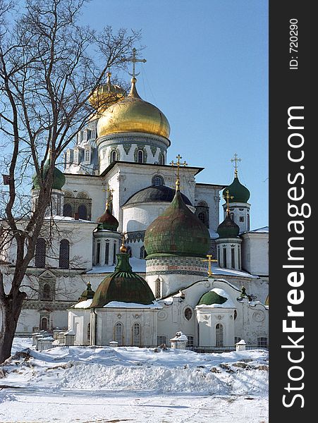 Monastery New Jerusalem near with Moscow