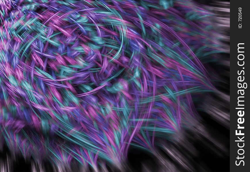 Abstract of colors in motion. Abstract of colors in motion