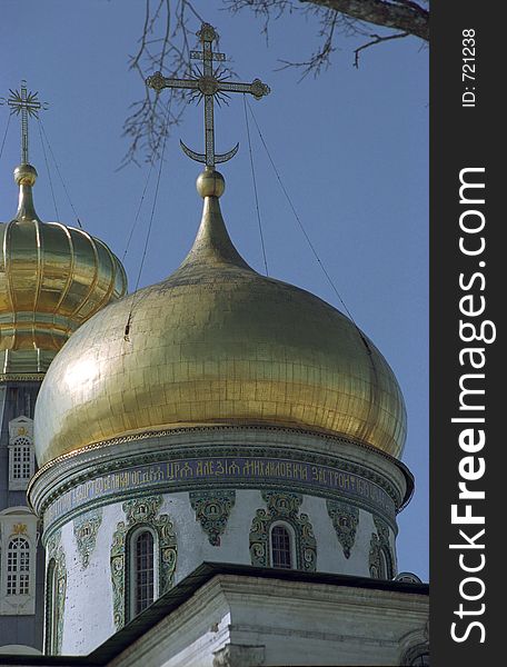 Monastery New Jerusalem near with Moscow. Monastery New Jerusalem near with Moscow