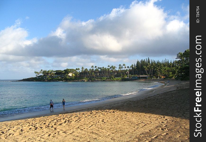 Morning On Napili Beach