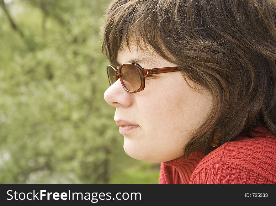 Girl With Sunglasses