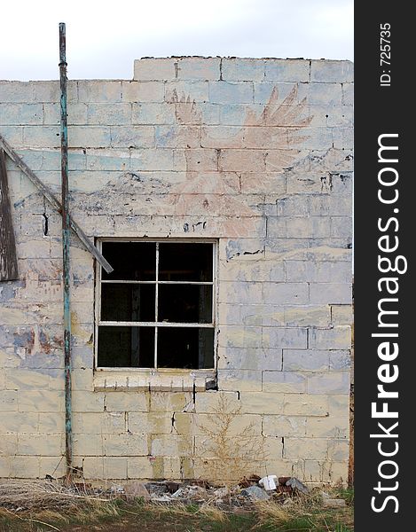 Abandoned Gas Station, Cisco, Utah, Side View