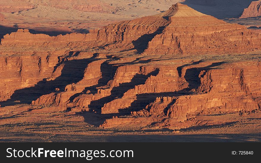 Sunset Detail, Colorado River Valley