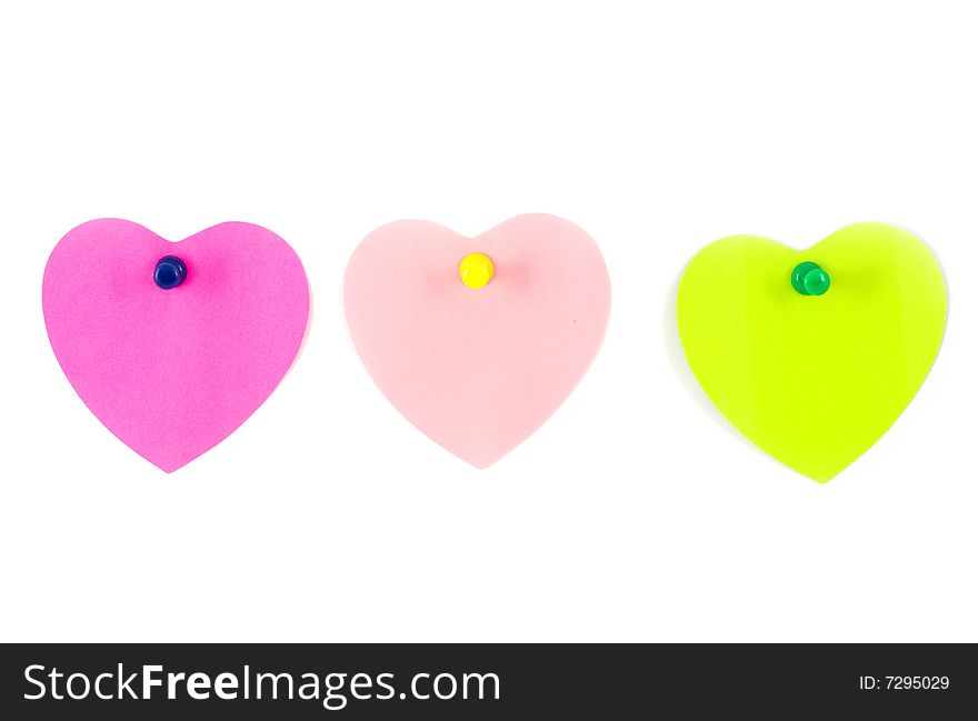 Three stickers  isolated on the white background. Three stickers  isolated on the white background