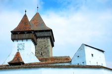 Fortified Church Royalty Free Stock Photography Fortified Church Royalty Free Stock Photography