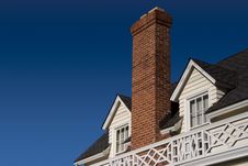 Chimney Roof Stock Photography Chimney Roof Stock Photography