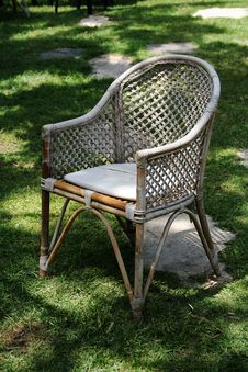 Garden Chair Royalty Free Stock Photos
