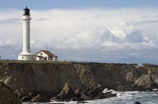 Point Arena Lighthouse Royalty Free Stock Photos Point Arena Lighthouse Royalty Free Stock Photos