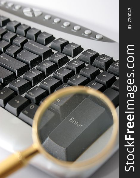 Keyboard with clack