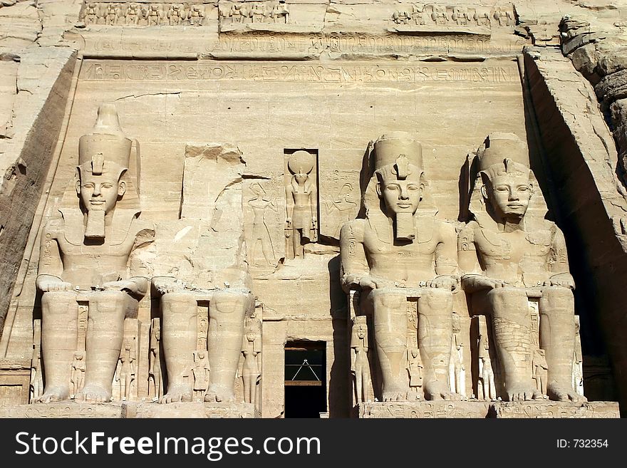 Egypt: Abu simbel in the morning