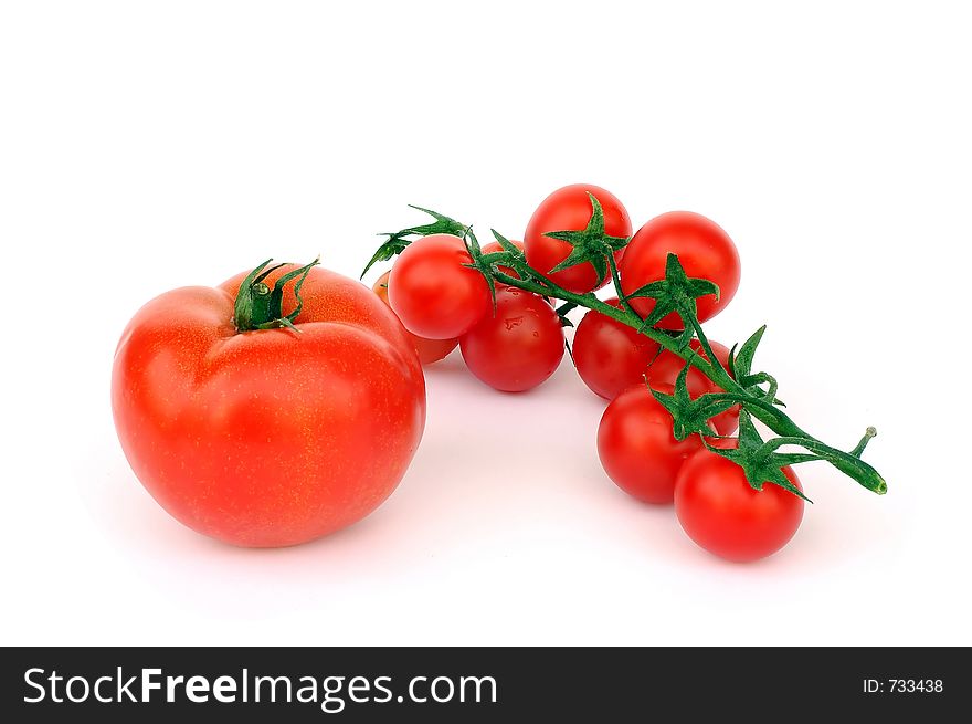 Tomatoes - big and small. Look in profile for more