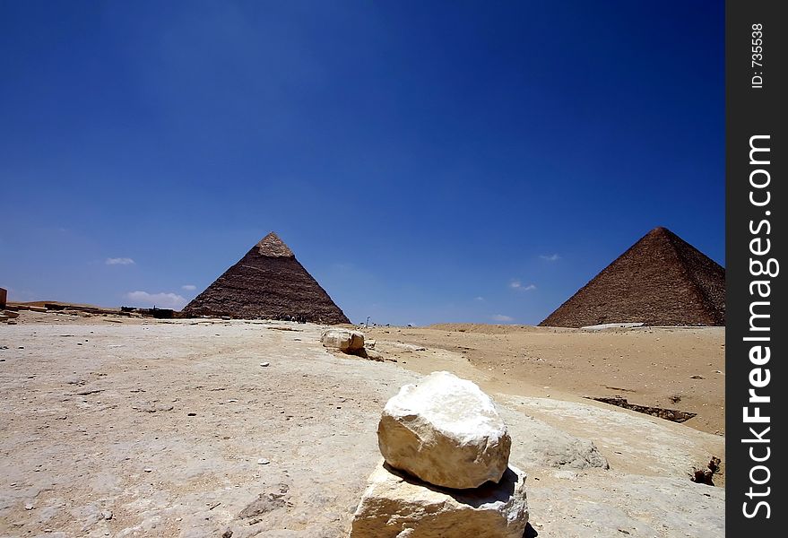 Egypt: kefren pyramid