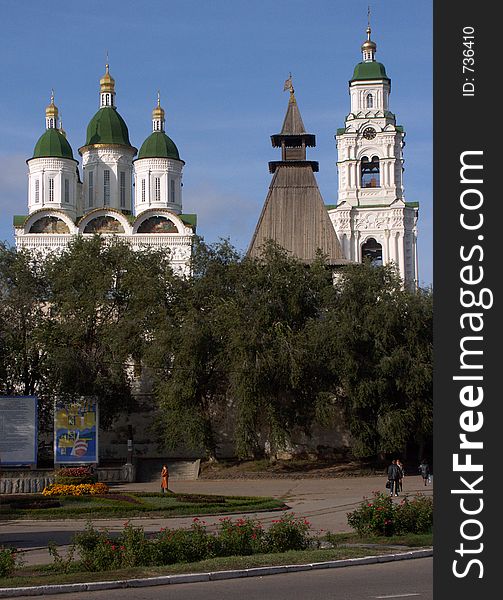 Astrakhan kremlin, Russia