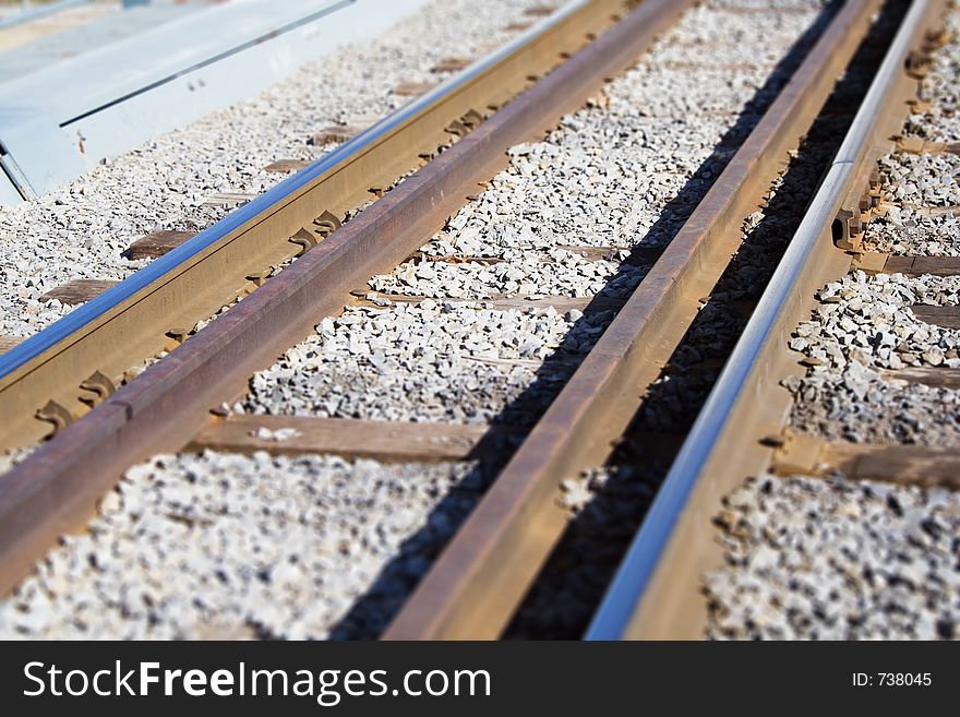 Railroad Tracks. Railroad Tracks