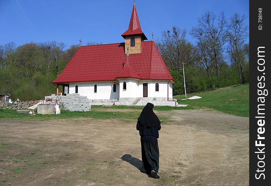 Monastery in romania