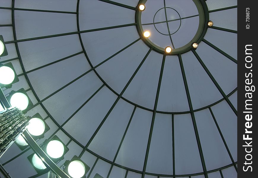 Glas ceiling