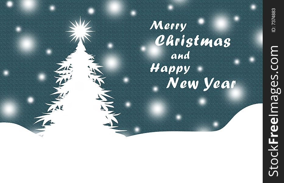 Christmas and New Year card for you. Christmas and New Year card for you