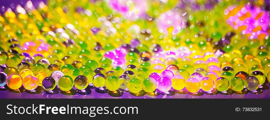 Abstract background of bright colored balls. Abstract background of bright colored balls