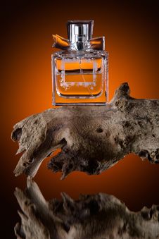 Luxurious Perfume Bottle Royalty Free Stock Image