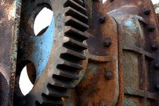 Rusty Machinery Royalty Free Stock Photos Rusty Machinery Royalty Free Stock Photos