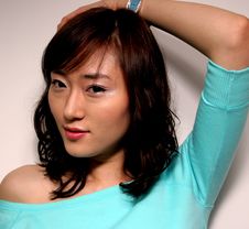 Korean Woman Royalty Free Stock Photos