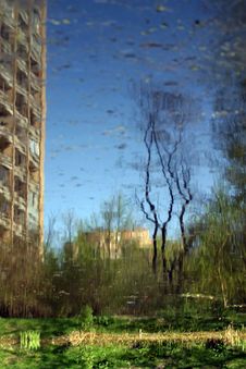 Spring Reflection Royalty Free Stock Photo Spring Reflection Royalty Free Stock Photo