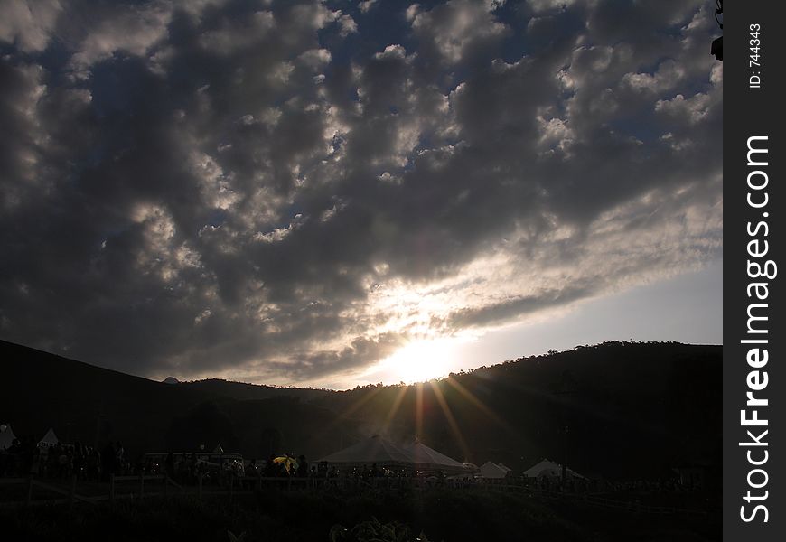 Sunrise At The Fair