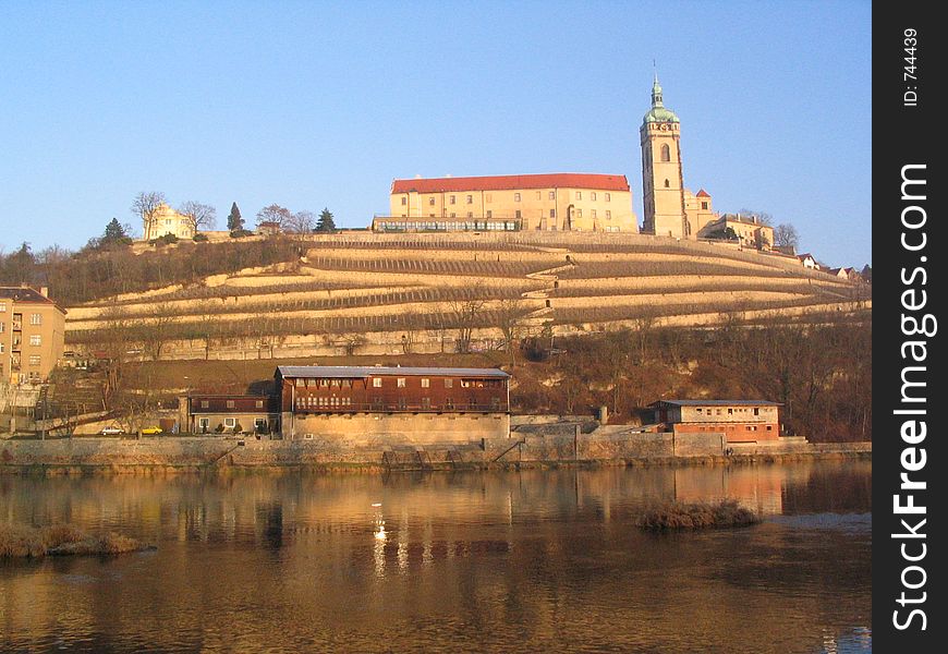 Castle over the river