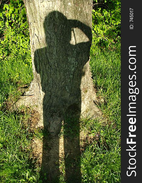 Shot of my shadow as photographer as I photographed my shadow as concept of the relationship between the craft and the craftsman. Shot of my shadow as photographer as I photographed my shadow as concept of the relationship between the craft and the craftsman