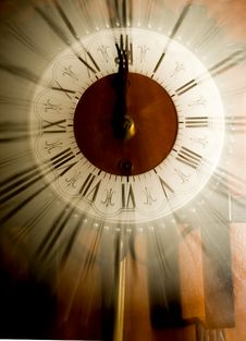 Old Vintage Clock Royalty Free Stock Photo Old Vintage Clock Royalty Free Stock Photo