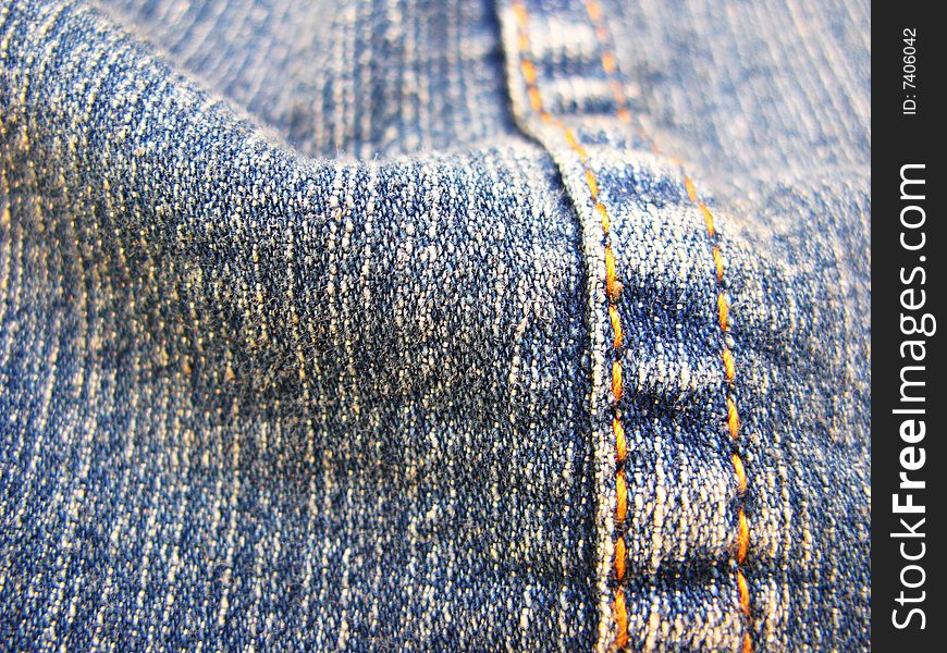 Close up of jeans texture. Close up of jeans texture