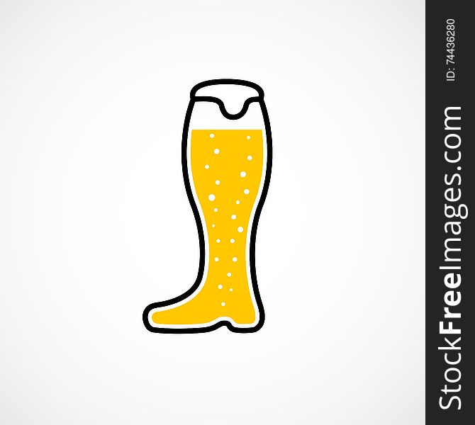 Icon beer boot