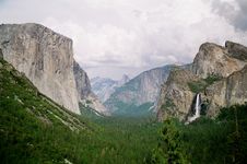 Yosemite Falls Stock Image