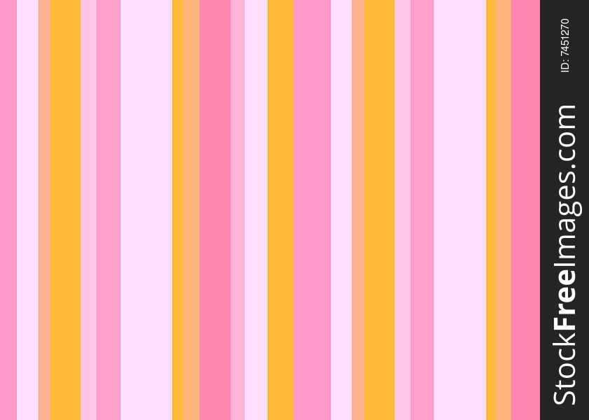 Cute pink and orange stripped background. Cute pink and orange stripped background