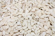 Pumpkin Seeds Royalty Free Stock Photography Pumpkin Seeds Royalty Free Stock Photography