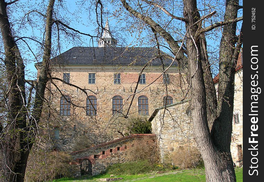 Akershus fortress in Oslo in Norway