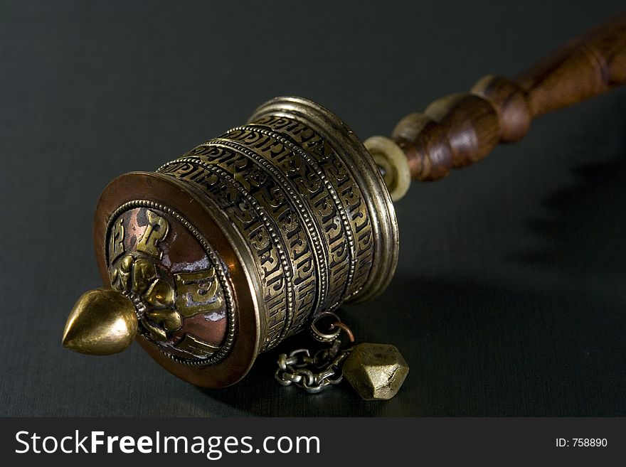 Manual prayer wheel