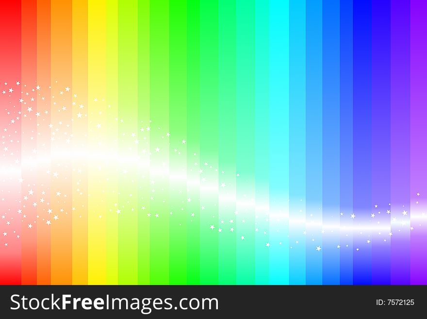 Vector illustration of Spectrum Background