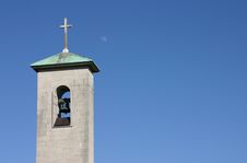 Church Bell-tower Royalty Free Stock Photo Church Bell-tower Royalty Free Stock Photo
