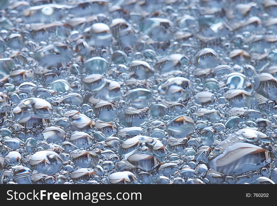 Water Drops on mirror