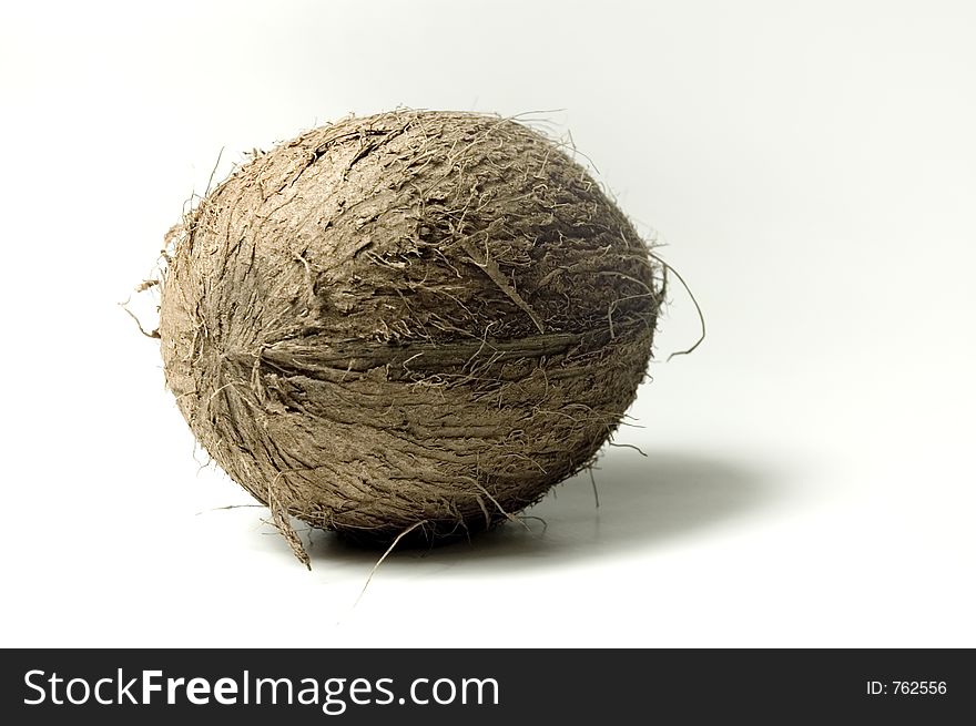 Coconut on the table