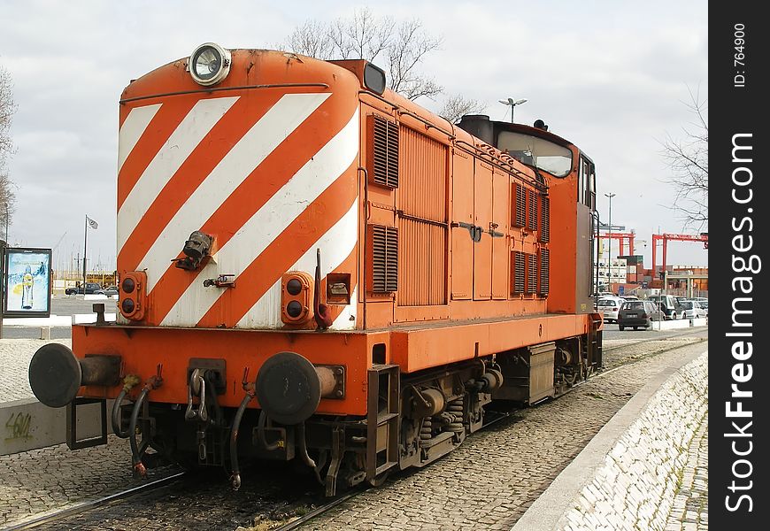 Diesel engine train