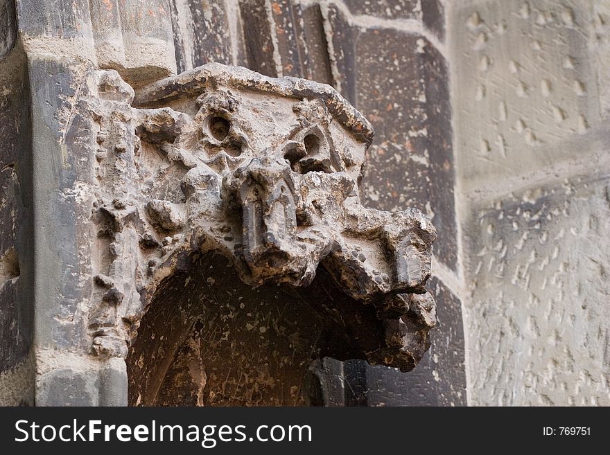 Stone decoration. Stone decoration