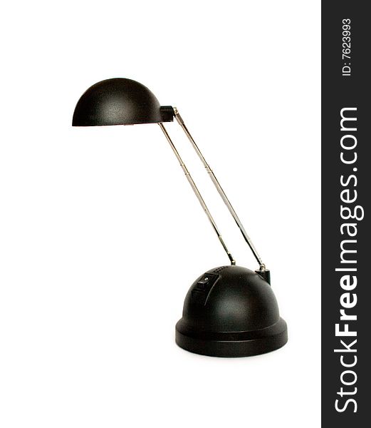 Isolated Desk Lamp